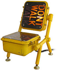 Walk - Don't Walk Chair
