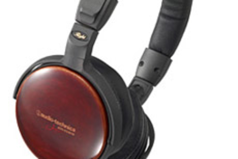 Audio-Technica Black Cherry Wood Headphones