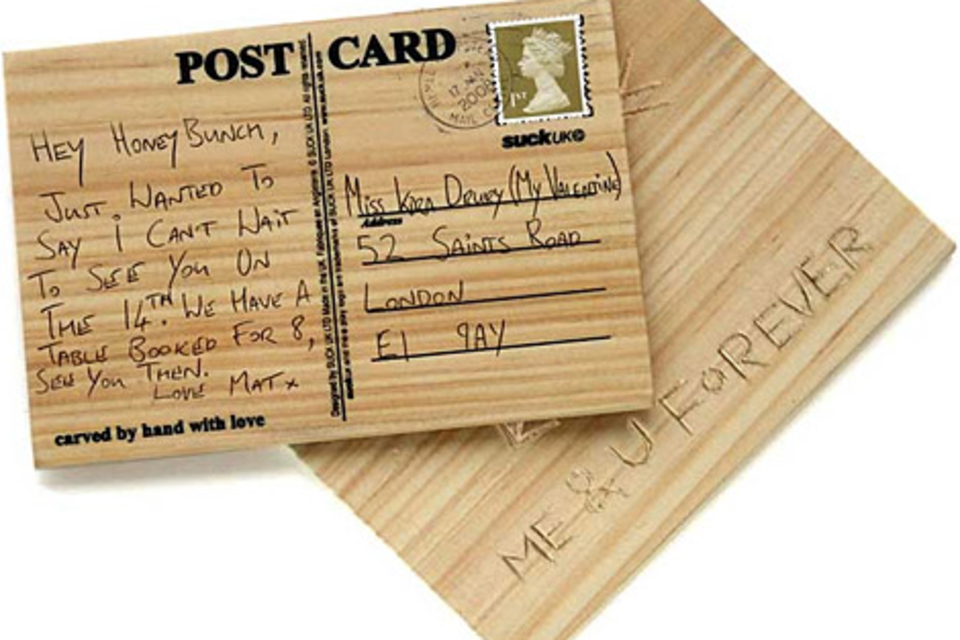 Carve Your Own Post Cards