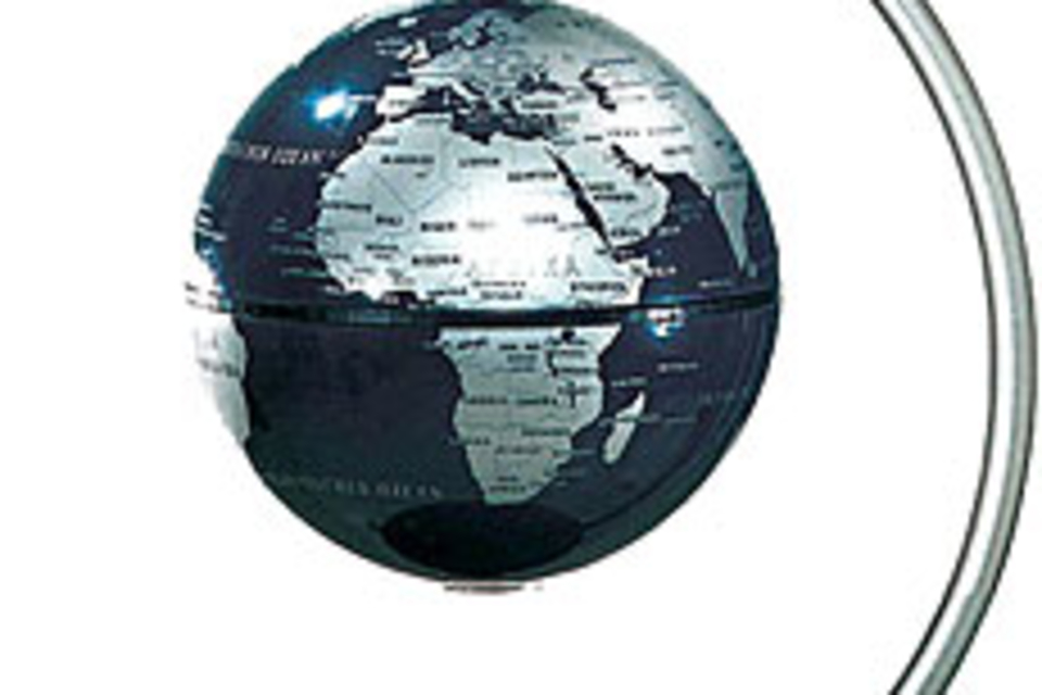 Levitating Desktop Globe