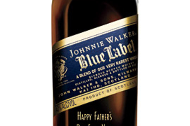 Custom Engraved Johnnie Walker Blue Label