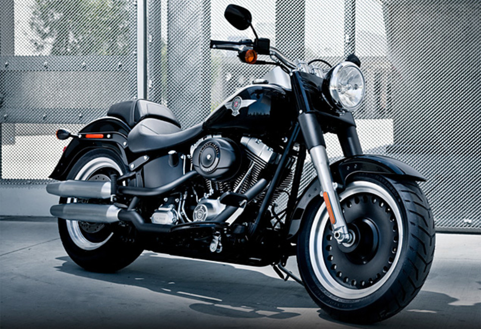 harley davidson fat boy average