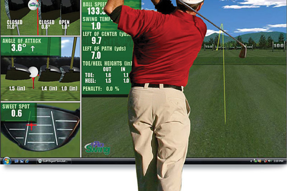 P3ProSwing Virtual Golf Simulator P3ProSwing Virtual Golf Simulator