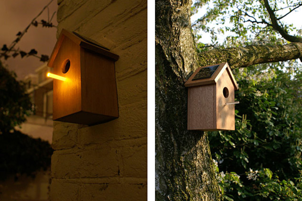Oooms Solar Birdhouse Oooms Solar Birdhouse