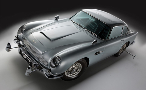 James Bond's 1964 Aston Martin DB5  James Bond's 1964 Aston Martin DB5