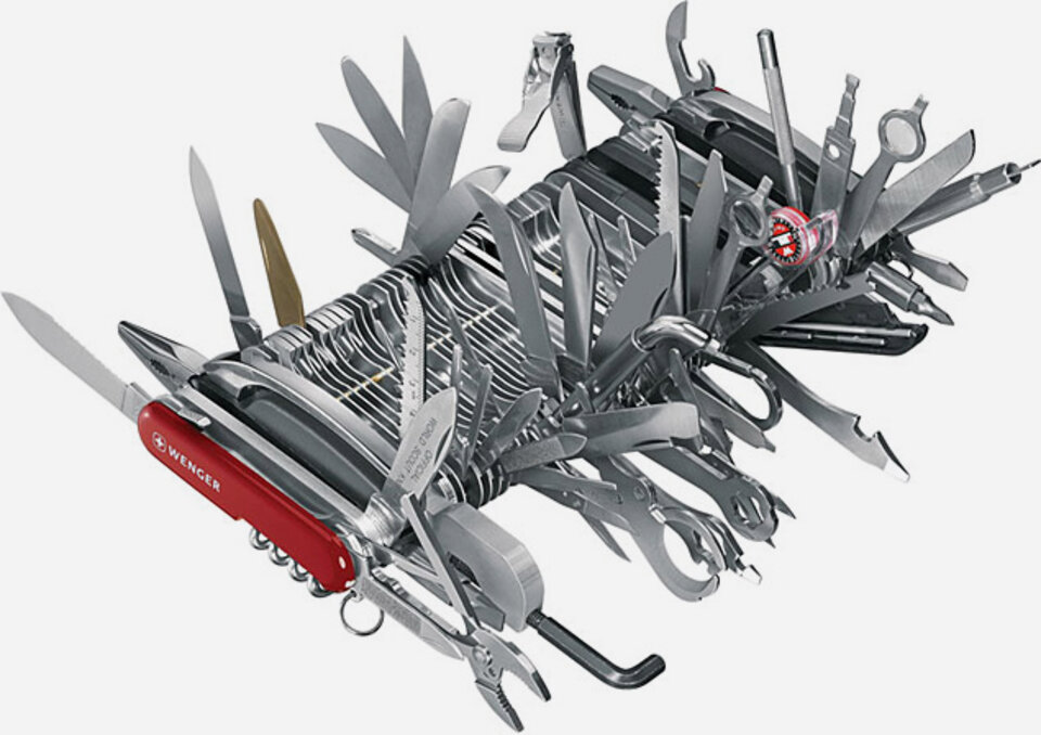 Giant Swiss Army Knife
