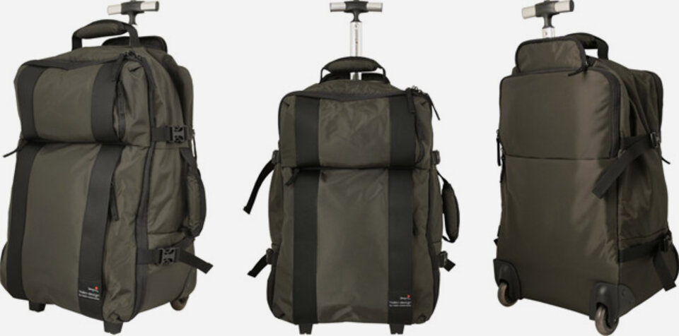 Hideo Feather Carry-On Trolley