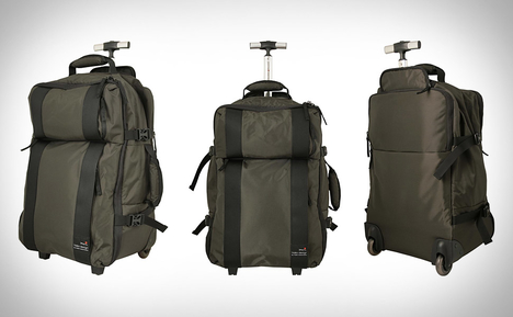 Hideo Feather Carry-On Trolley Hideo Feather Carry-On Trolley