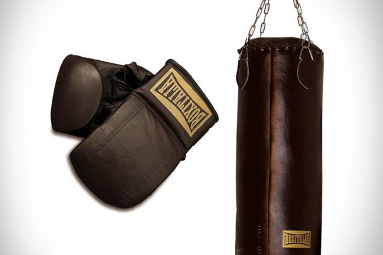 Seletti Boxitalia Punching Bag & Boxing Gloves