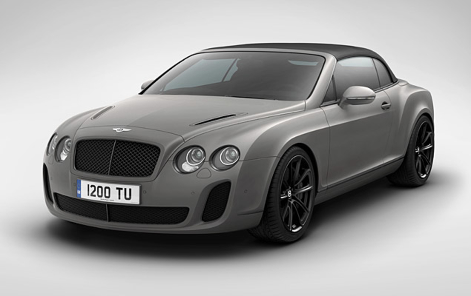 Bentley Supersports Ice Speed Record Convertible