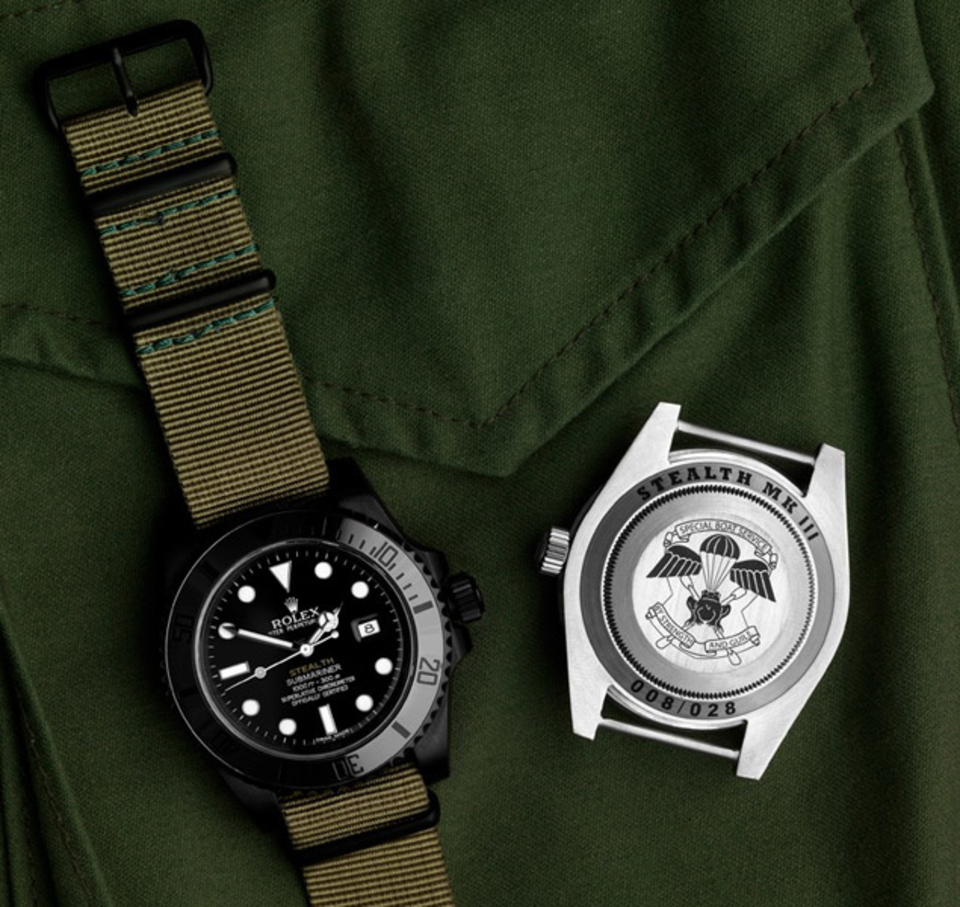 Rolex Projext X Stealth Watches | Uncrate