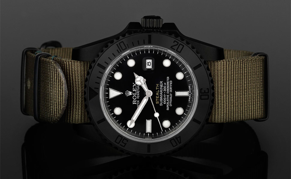 Rolex Projext X Stealth Watches | Uncrate