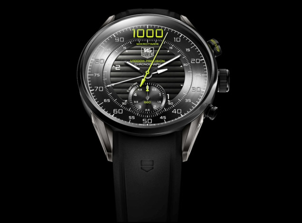 TAG Heuer Mikrotimer Flying 1000 Concept Watch | Uncrate