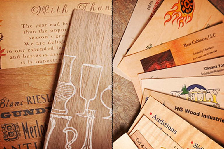 Cards of Wood