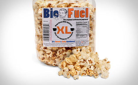 Biofuel Caffeinated Popcorn Biofuel Caffeinated Popcorn