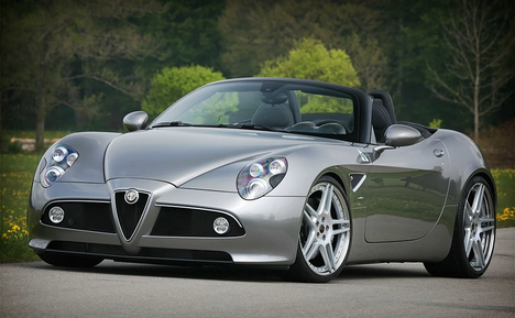 Novitec Alfa Romeo 8C Spider Novitec Alfa Romeo 8C Spider