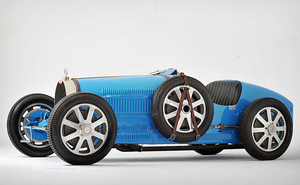 1925 Bugatti Type 35B Grand Prix, двухместный автомобиль