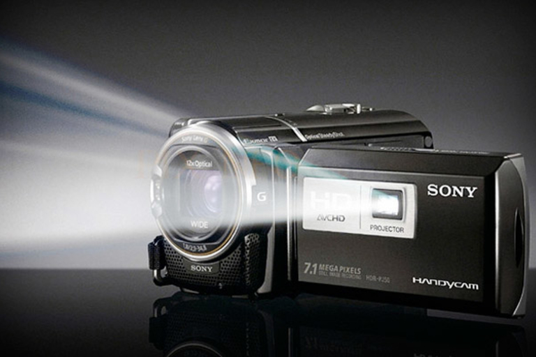 Sony HD Camcorder Projector