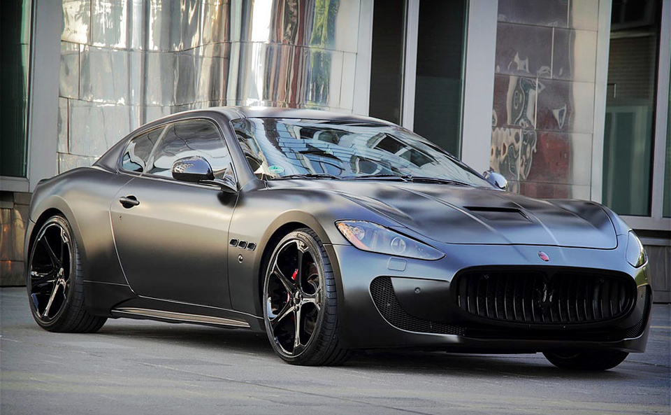 maserati car black