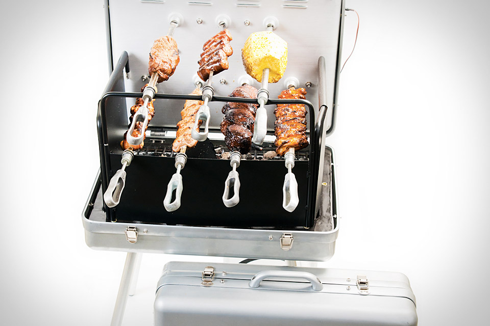 Cookistry: Gadgets: Blacktop 360 Party Hub Grill-Fryer