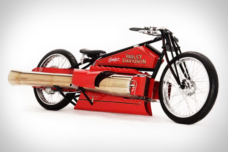 1929 Harley-Davidson Jet Engine Motorcycle