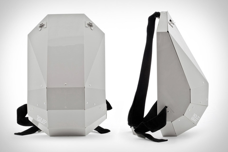 Solid Gray Backpack Solid Gray Backpack