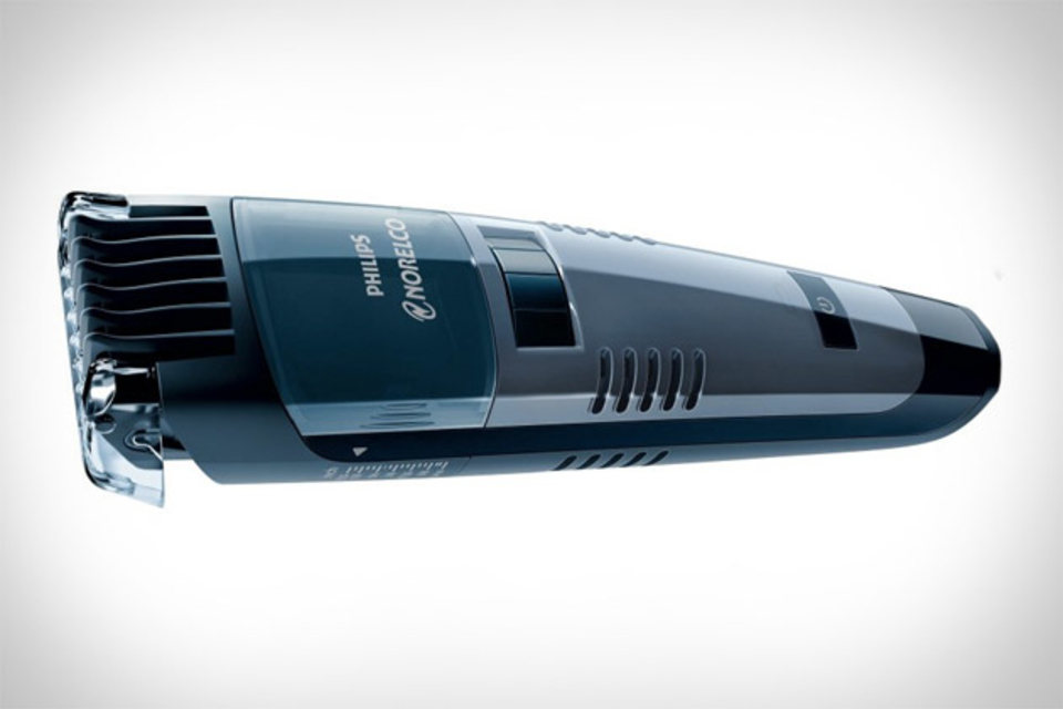 norelco beard trimmer with vacuum