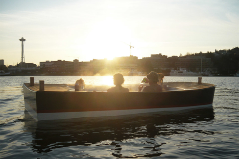 Hot Tub Boat Hot Tub Boat