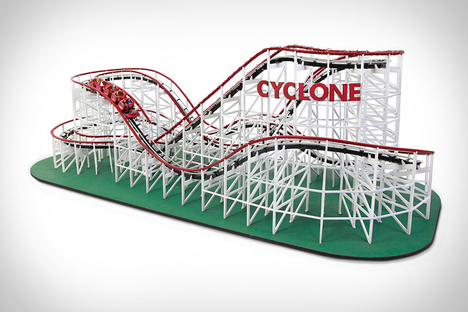 Scale Wooden Roller Coaster Scale Wooden Roller Coaster