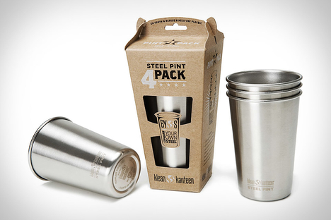 Klean Kanteen Stainless Steel Pint Cups Klean Kanteen Stainless Steel Pint Cups