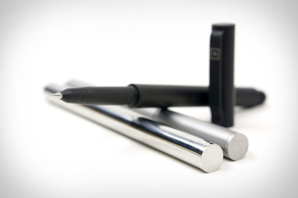 Solid Titanium Pen + Stylus