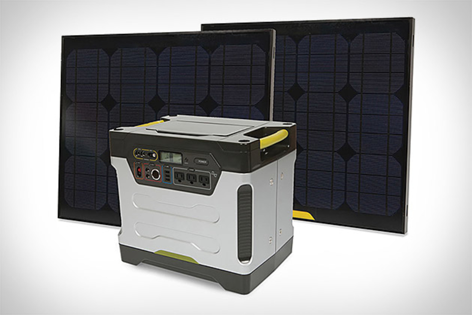 Goal Zero Yeti Solar Generator | Uncrate