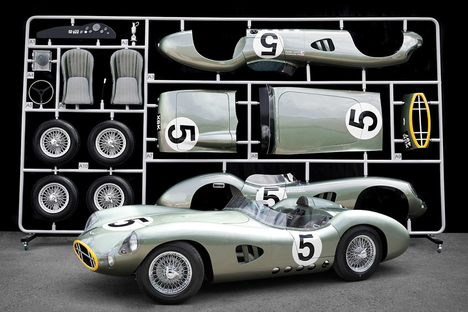 Evanta 1959 Aston Martin 1:1 Scale Model Evanta 1959 Aston Martin 1:1 Scale Model