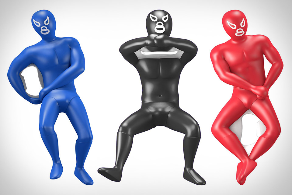 Luchador Bottle Openers