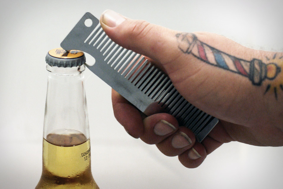Old Familiar Comb Bottle Opener