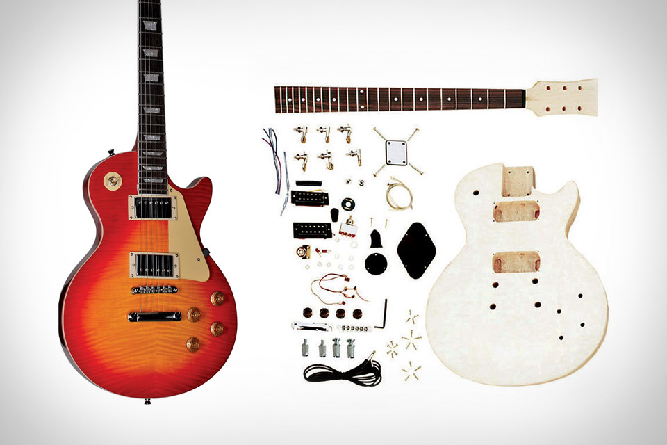 Unfinished Electric Guitar Kits | Uncrate