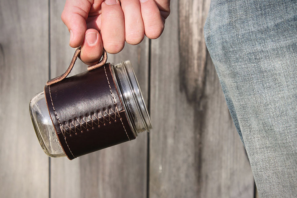 Holdster Mason Jar Mug