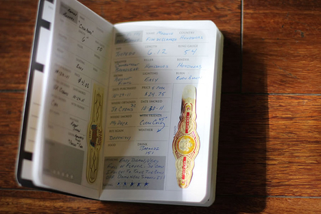 Humidor Notes Humidor Notes