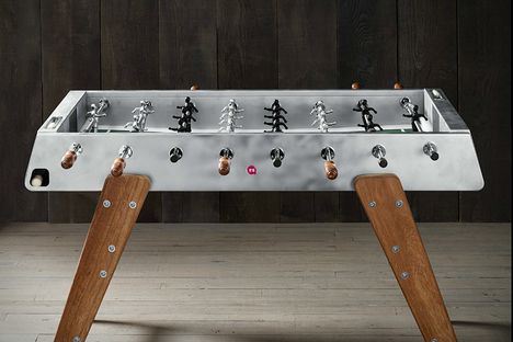 Electropolished Steel Foosball Table Electropolished Steel Foosball Table