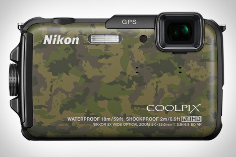 Nikon Coolpix AW110 Camo Camera Nikon Coolpix AW110 Camo Camera
