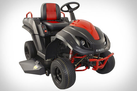 Raven Hybrid Riding Lawn Mower Raven Hybrid Riding Lawn Mower