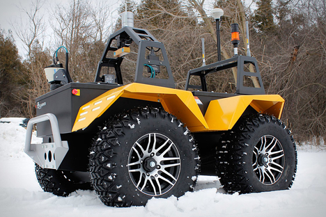 Grizzly Robotic Utility Vehicle  Grizzly Robotic Utility Vehicle