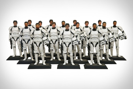 Custom D-Tech Me Stormtrooper Action Figure Custom D-Tech Me Stormtrooper Action Figure