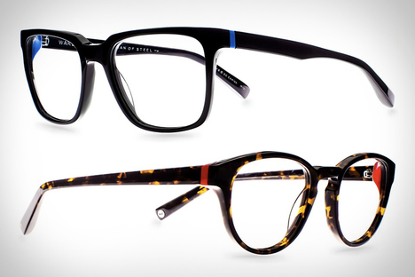 Warby Parker Man of Steel Collection Warby Parker Man of Steel Collection