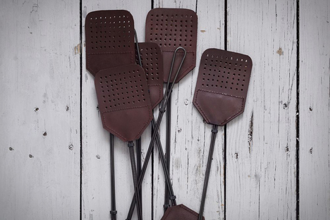 Leather Fly Swatter Leather Fly Swatter