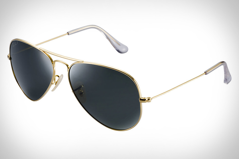 Ray-Ban Wayfarer Leather Sunglasses | Uncrate
