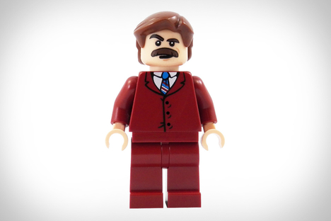 Ron Burgundy Lego Minifigure Ron Burgundy Lego Minifigure
