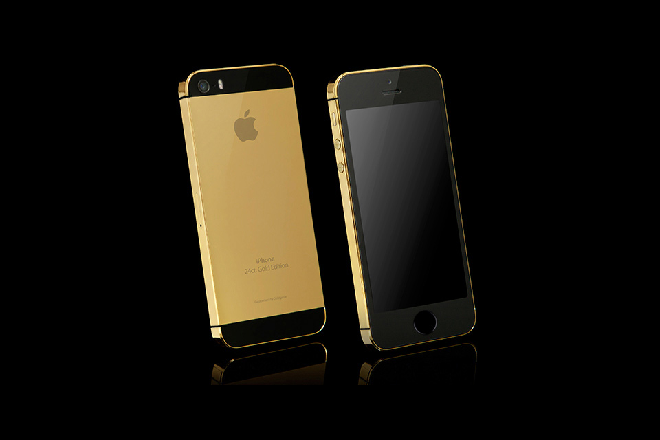 Stijg personeel Op en neer gaan Apple Solid Gold iPhone 5S | Uncrate
