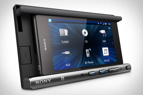 Sony In-Car Smartphone Cradle Receiver Sony In-Car Smartphone Cradle Receiver