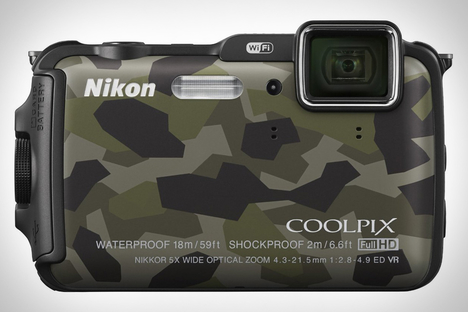 Nikon Coolpix AW120 Camo Camera